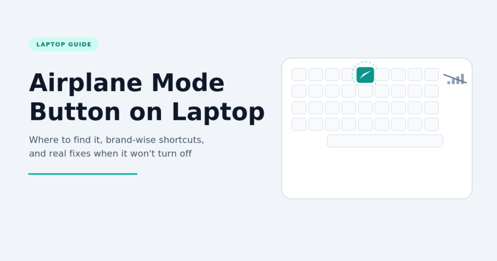 Airplane Mode Button on Laptop: Where It Is and How to Fix It When It Won’t Turn Off Airplane Mode Button on Laptop